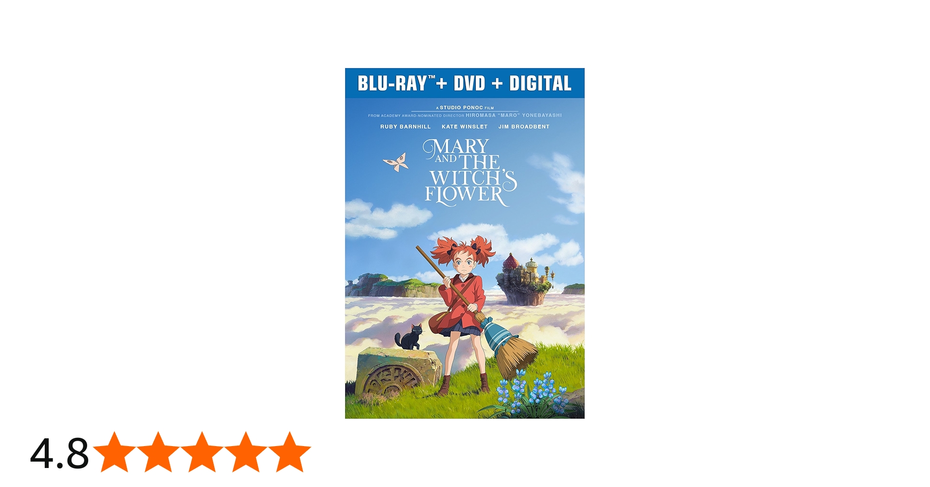 Amazon.co.jp: Mary and the Witch's Flower [Blu-ray] : Kate Winslet
