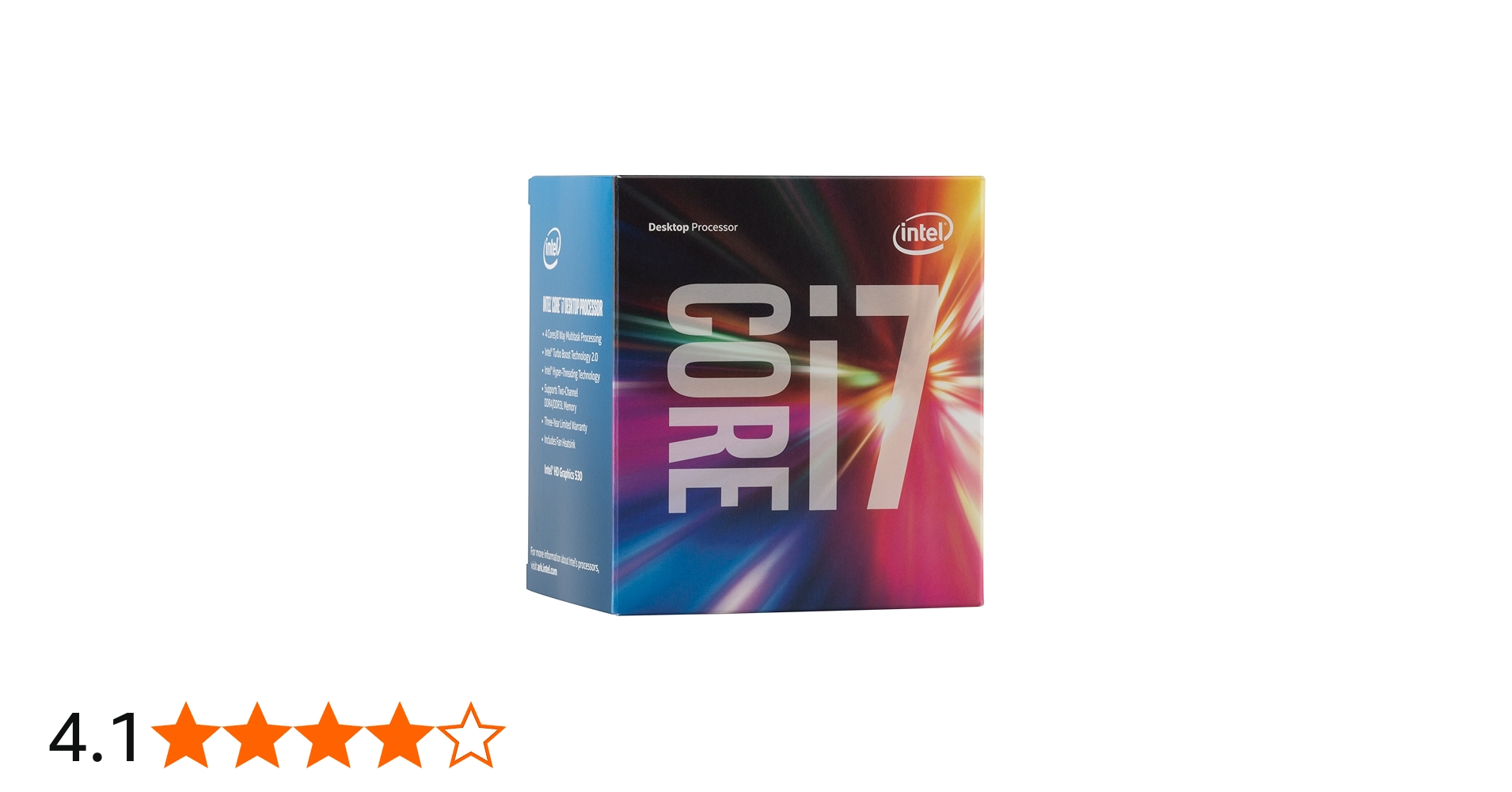 Amazon | Intel CPU Core i7-6700 3.4GHz 8Mキャッシュ 4コア/8