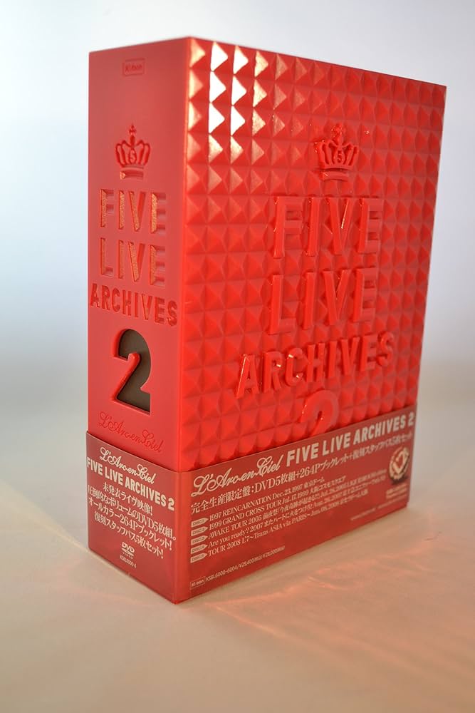 バラ売可能※ L'Arc〜en〜Ciel FIVE LIVE ARCHIVES バラ売可能※ L'Arc
