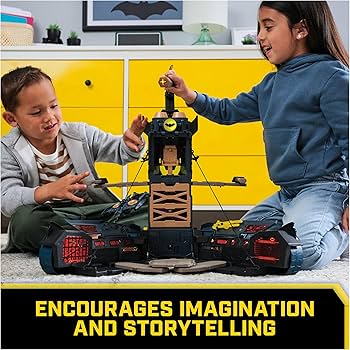 Amazon.com: DC Comics Batman, Ultimate Transforming Batmobile