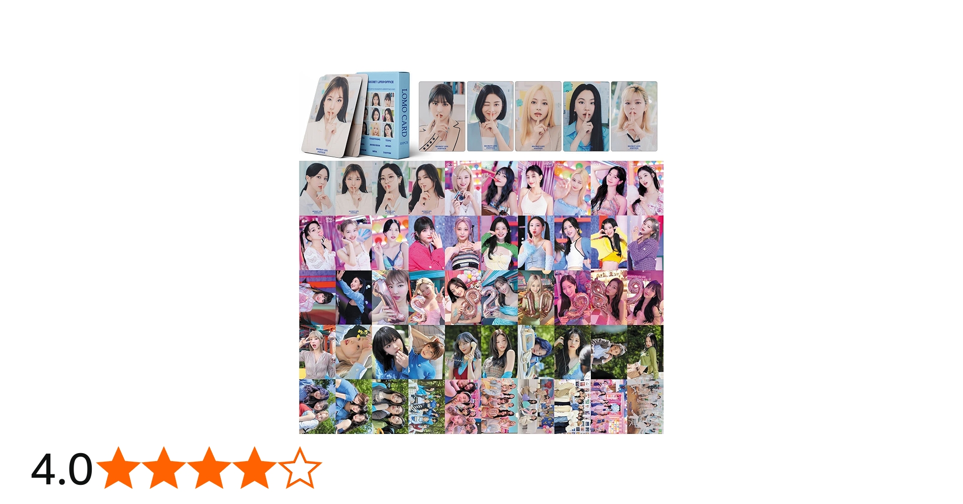 Amazon.co.jp: FOR TWICE LOMOカード 54枚セット『2023年 SEASON'S