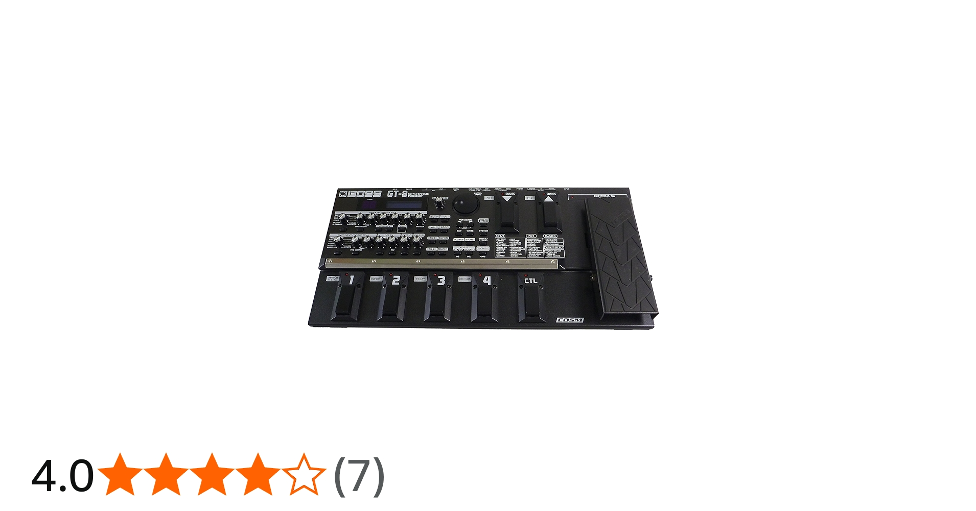 Amazon.co.jp: BOSS ギター・エフェクツ・プロセッサー GT-8 : 楽器