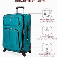 Amazon.com | SwissGear Sion Softside Expandable Luggage – Medium