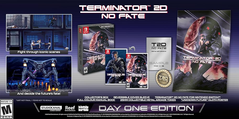 Amazon.com: Terminator 2D: NO FATE Day One Edition - Nintendo
