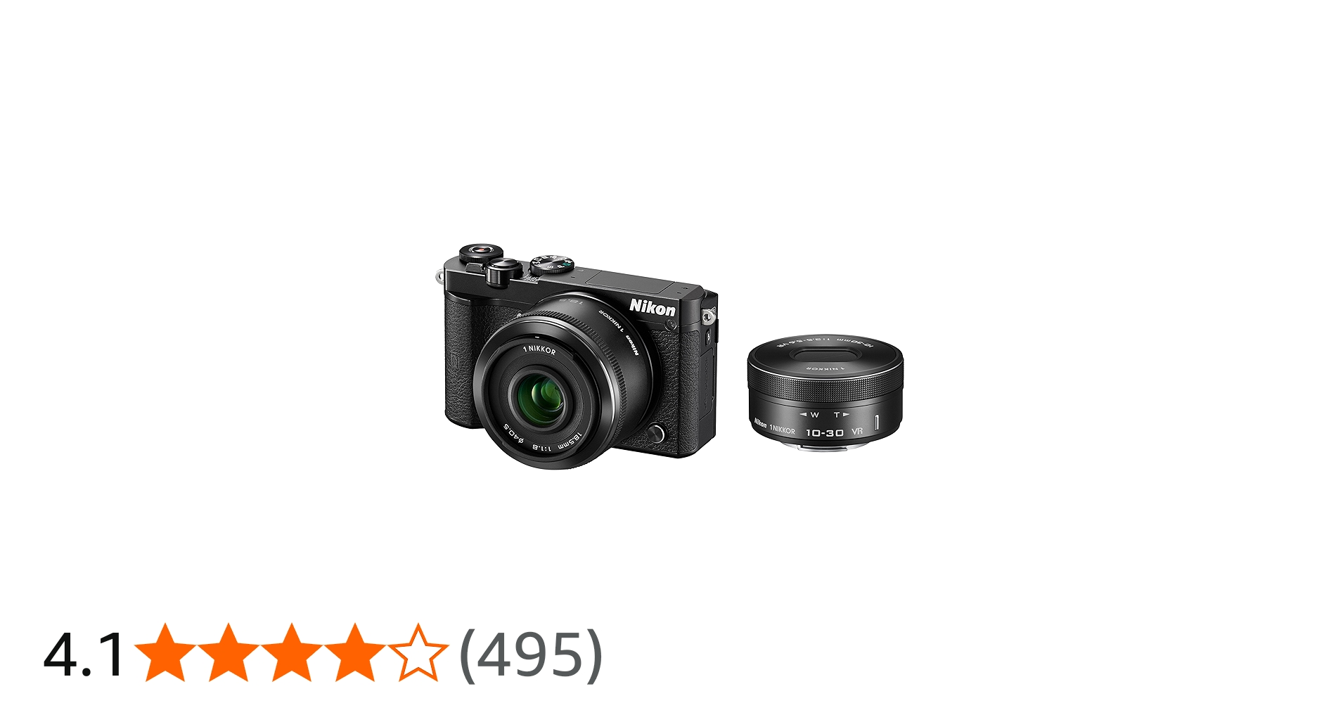 Amazon | Nikon ミラーレス一眼 Nikon1 J5 ダブルレンズキット