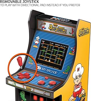 MY ARCADE Burgertime Micro Player Mini Arcade Machine: Fully
