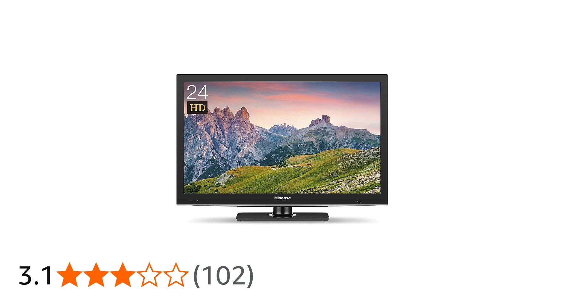 Amazon | ハイセンス 24V型 液晶 テレビ HJ24K3121 ハイビジョン 外