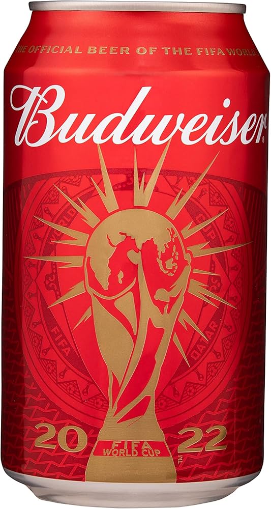 Amazon.co.jp: バドワイザーFIFAワールドカップ™デザイン ラガービール