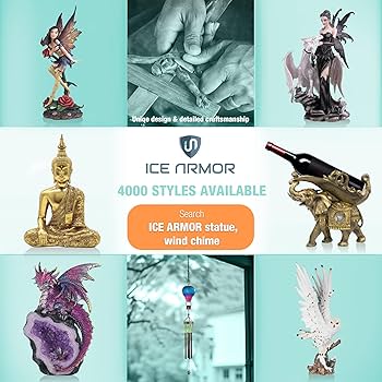 Amazon.co.jp: ICE ARMOR 高さ12インチ 大天使ミカエル像 聖ミカエル