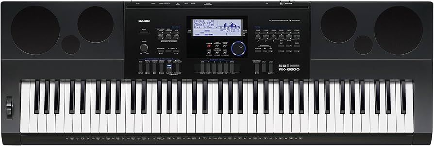 Amazon.co.jp: CASIO(カシオ) 76鍵盤 電子キーボード WK-6600