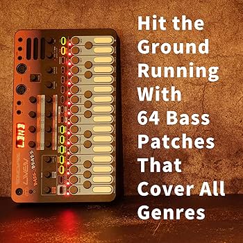Amazon.com: Sonicware Liven BASS&BEATS [Wavetable Bass Synthesizer