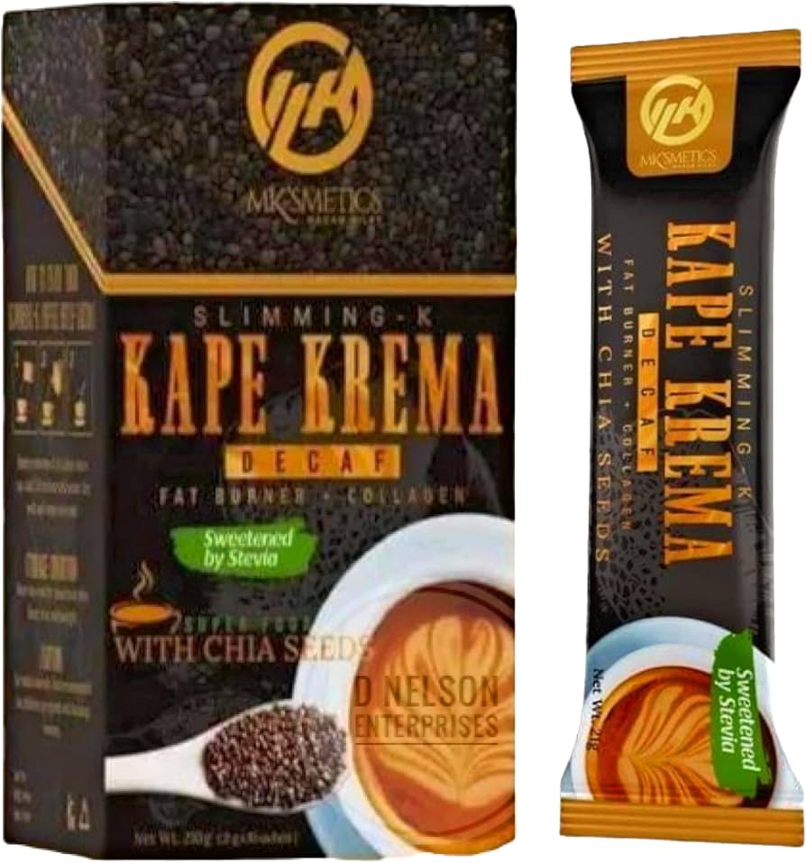 Amazon.com : MK'SMETICS Slimming-K KAPE KREMA Decaf Coffee with