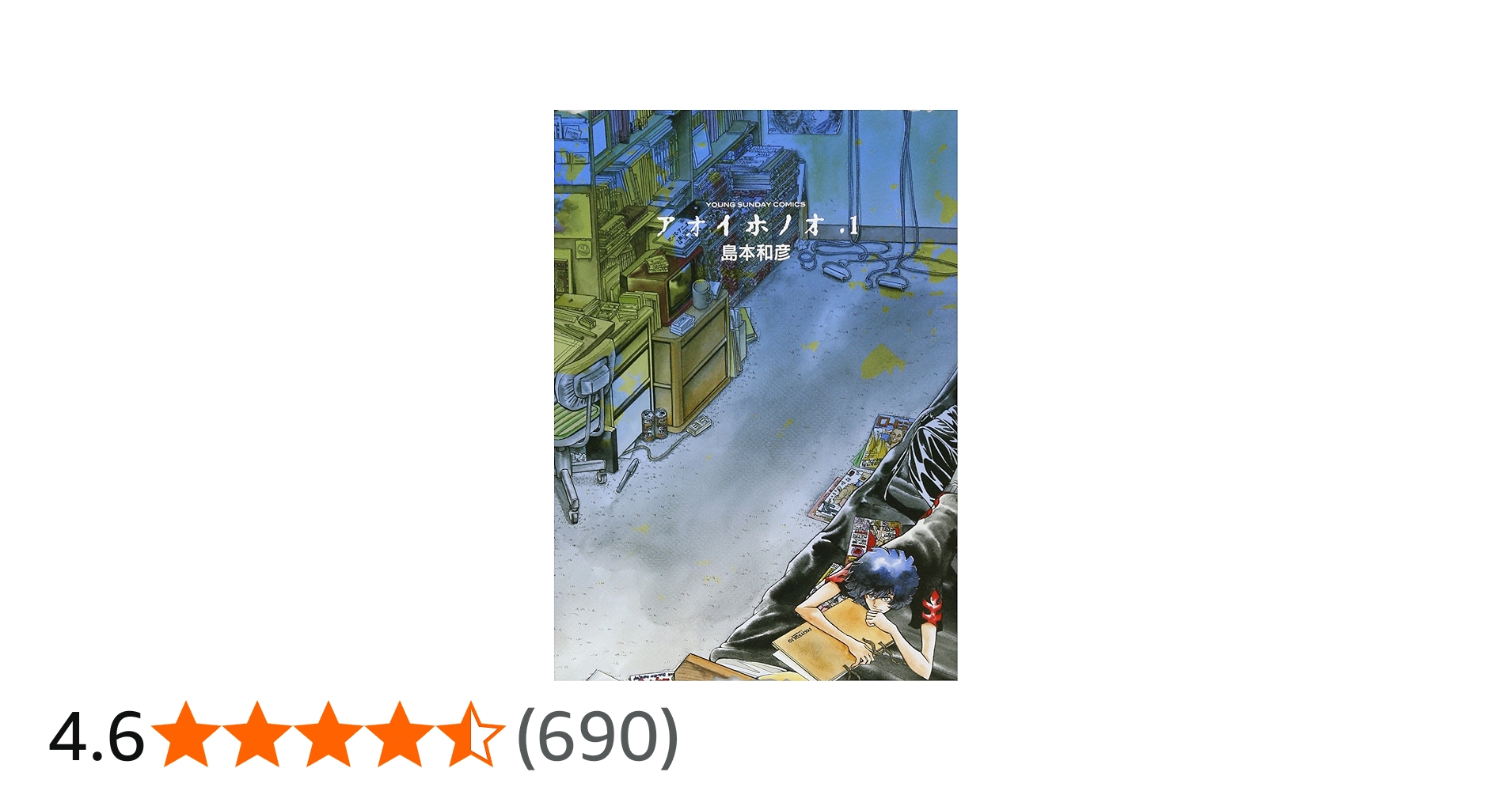 Amazon.co.jp: アオイホノオ 1 (ヤングサンデーコミックス) : 島本