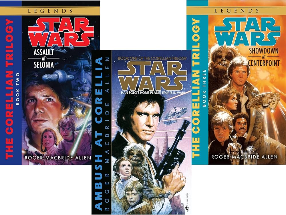 STAR WARS: THE CORELLIAN TRILOGY (Vol. 1-3): Allen, Roger Macbride