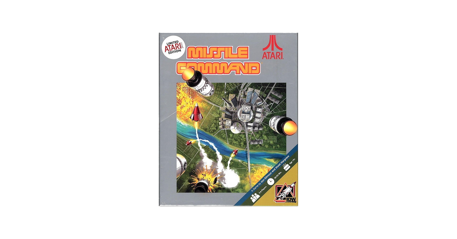 Amazon.com: IDW Games Atari's Missile Command (Limited Atari 2600