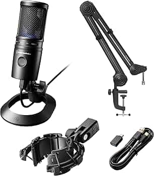 Amazon.co.jp: オーディオテクニカ コンデンサーマイク AT2020USB-X