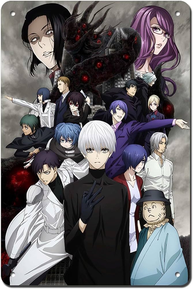 Amazon.co.jp: 愛アミ・クリス 東京喰種トーキョーグールポスター