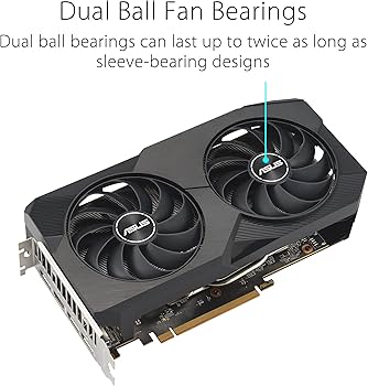 Amazon | ASUS Dual AMD Radeon™ RX 6600 8GB GDDR6 ゲーミング