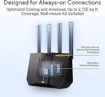 Amazon.com: ASUS RT-BE92U BE9700 Tri-Band WiFi 7 Router, Supports