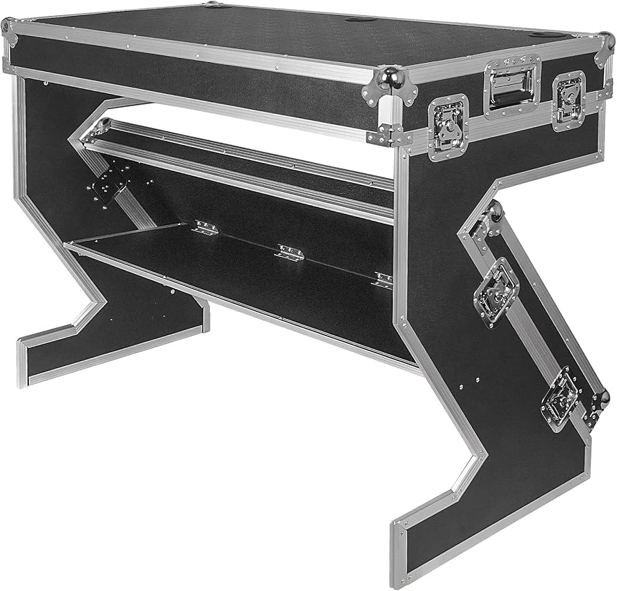 Amazon.com: Sound Town DJ Z-Table Workstation Folding Mobile