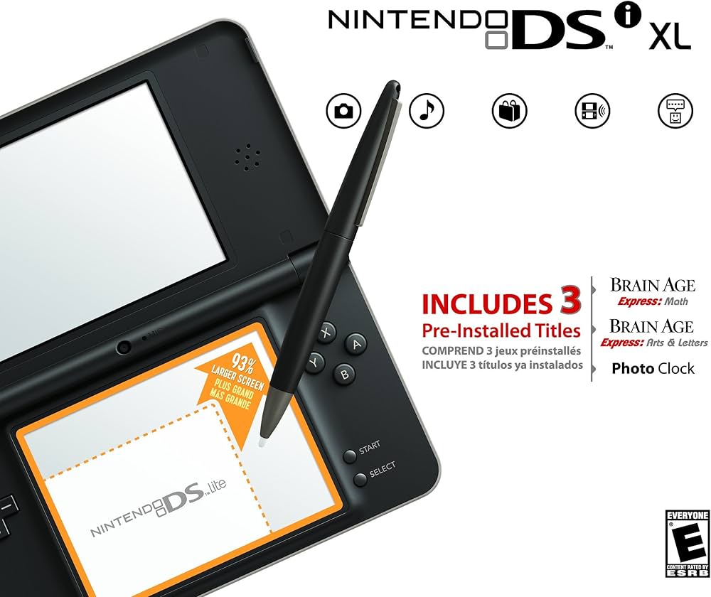 Nintendo DSi XL Matte Black : Amazon.ca: Toys & Games