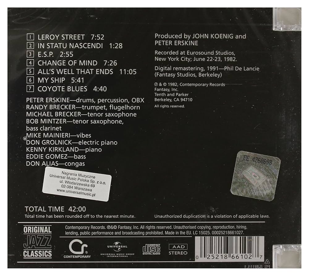 Amazon.co.jp: Peter Erskine: ミュージック