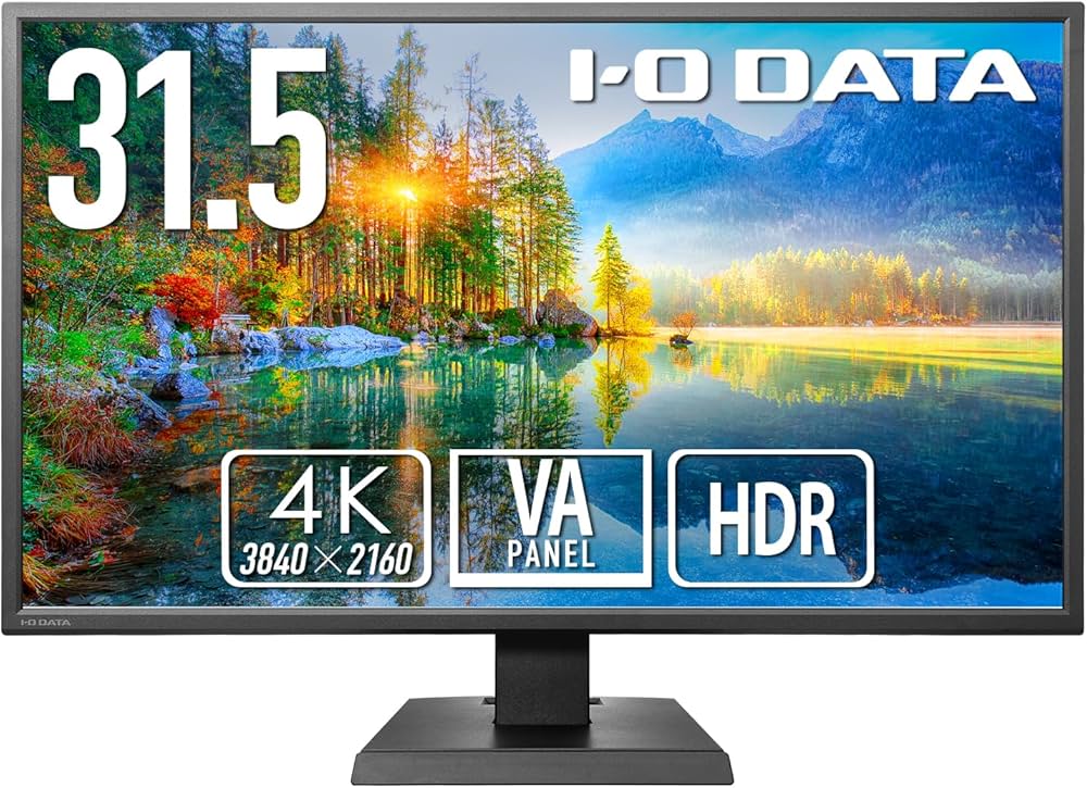Amazon.co.jp: アイ・オー・データ IODATA モニター 31.5インチ 4K