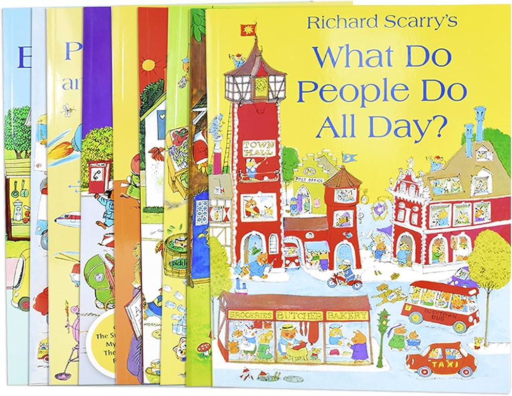 Richard Scarrys Best Collection Ever! 10 books collection. What do