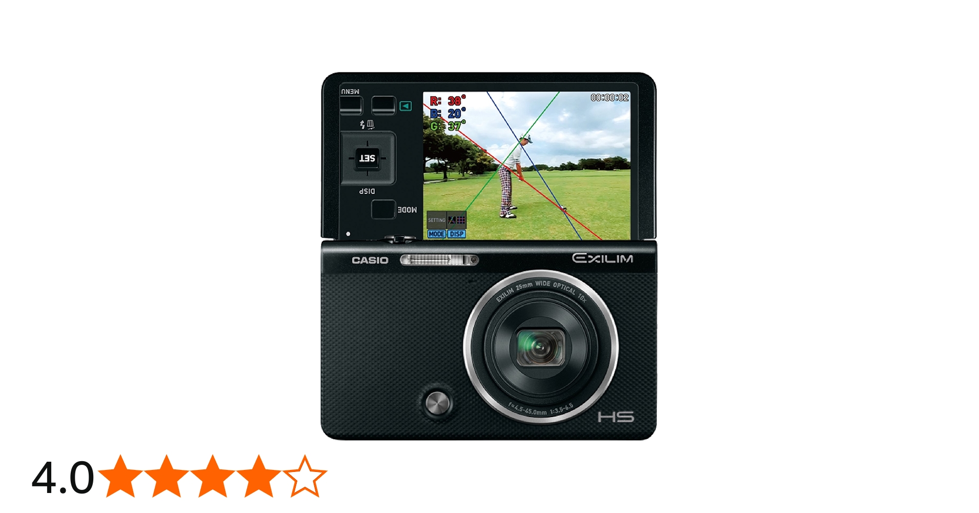 Amazon | CASIO デジタルカメラ EXILIM 石川遼プロのスイングムービー