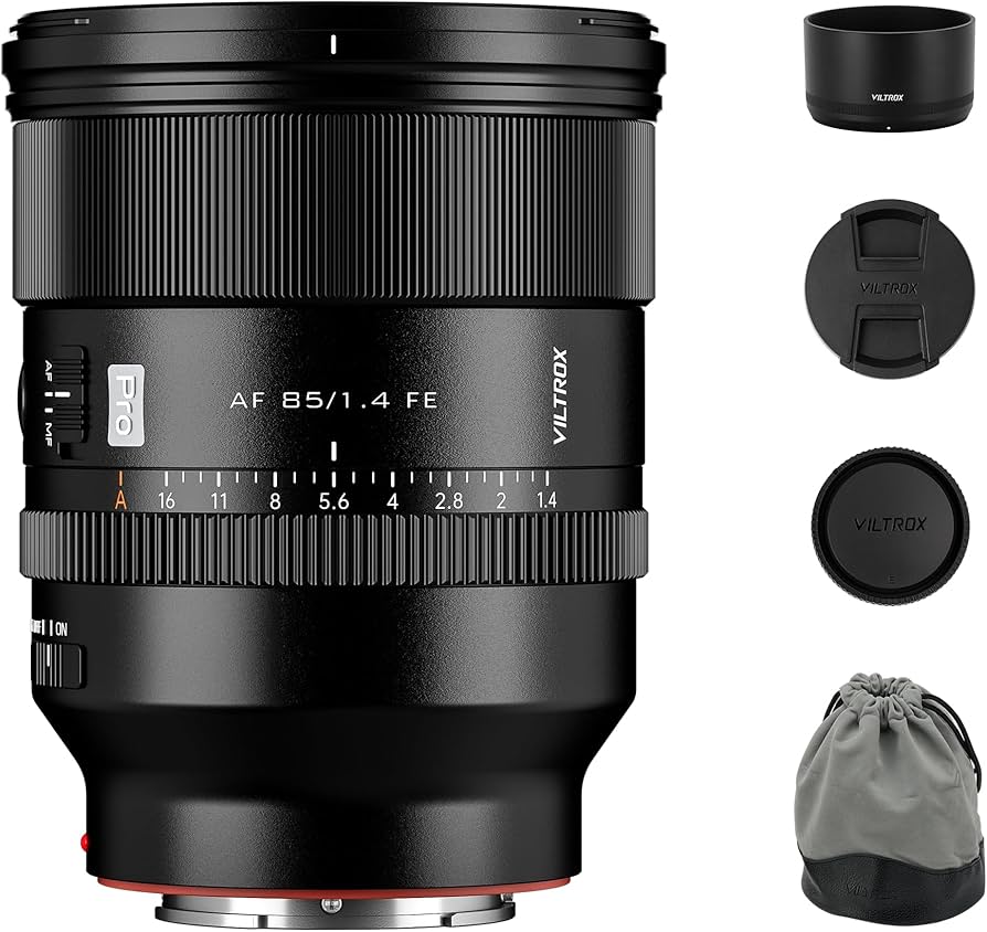 Amazon.com : VILTROX AF 85mm F1.4 Pro FE Full Frame Lens for Sony