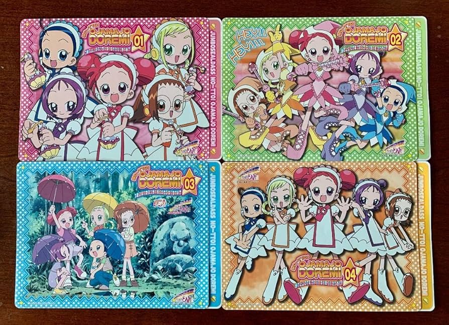 Amazon.co.jp: も?っと！おジャ魔女どれみ ジャンボシールダス 【4枚