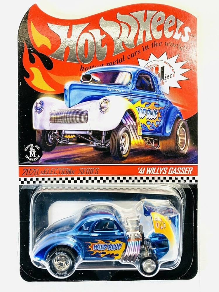 Amazon.com: Hot Wheels '41 Willys Gasser 2020 Selections Series