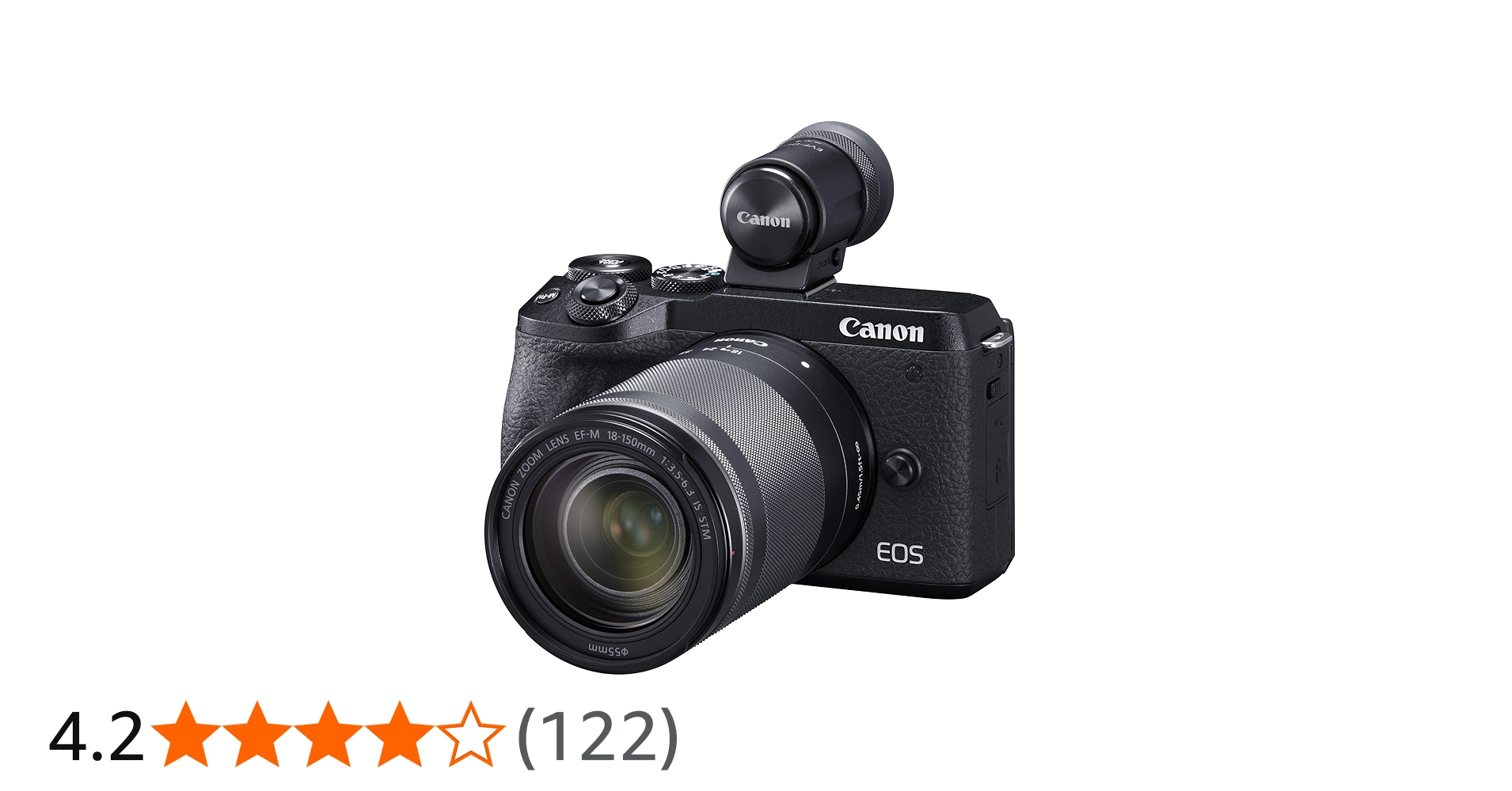Amazon | Canon ミラーレス一眼カメラ EOS M6 Mark II EF-M18-150 IS