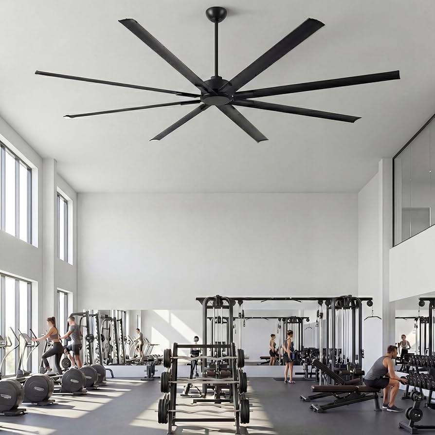 Amazon.com: Yijingkc 96-Inch HVLS Industrial Ceiling Fan - Large