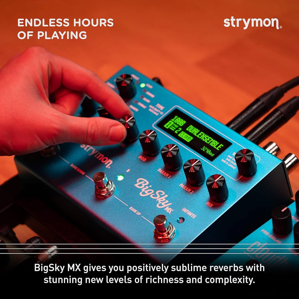 Amazon.com: Strymon BigSky MX Reverb Workstation Guitar Effects