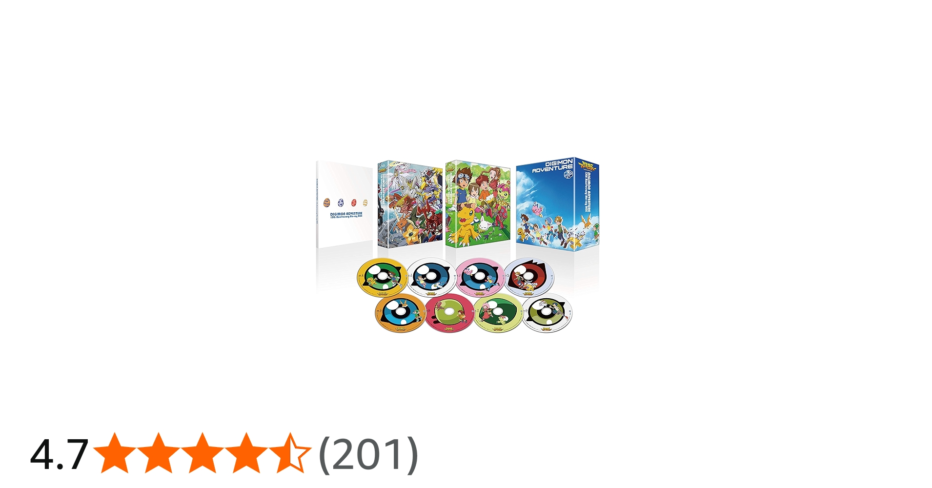 Amazon.co.jp: デジモンアドベンチャー 15th Anniversary Blu-ray BOX