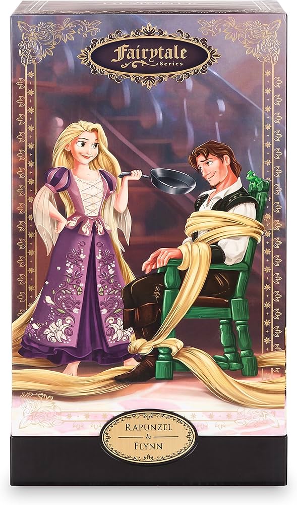 Amazon.co.jp: Rapunzel and Flynn Doll Set Deluxe - Fairytale
