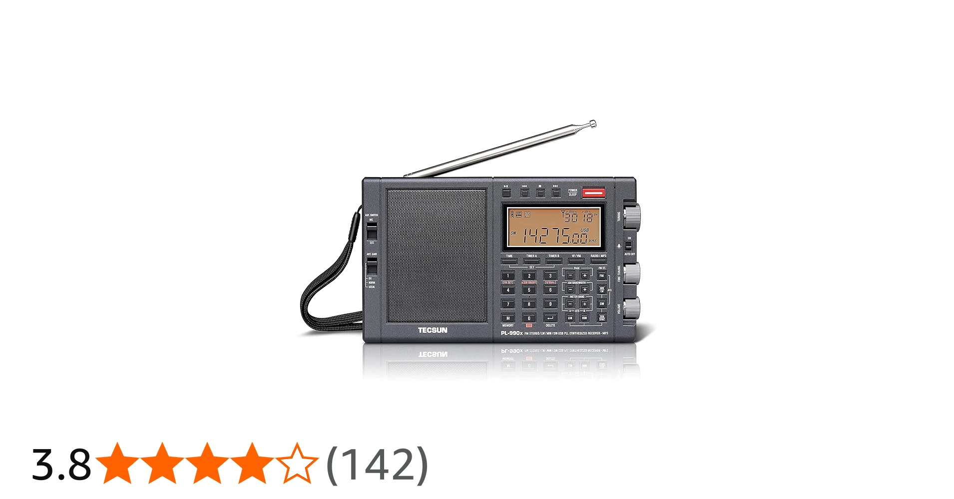 Amazon.co.jp: TECSUN 日本正規代理店 PL-990x (PL-990) BCL 短波