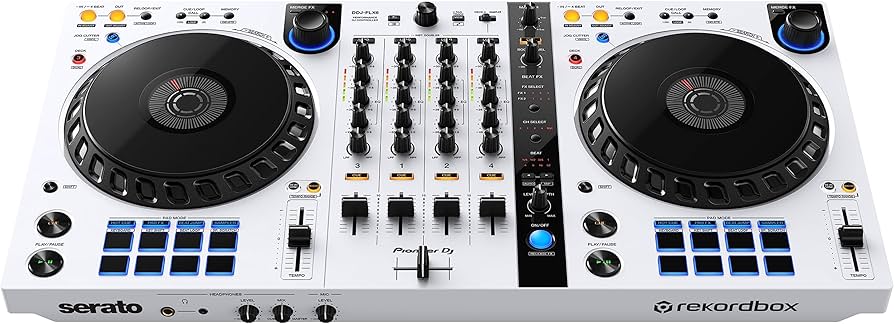 Pioneer DJ DDJ-FLX6 4-deck Rekordbox and Serato DJ Controller