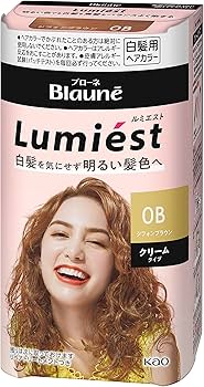 Amazon | ルミエスト ヘアカラー 0B シフォンブラウン [医薬部外品