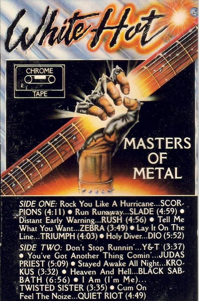 Scorpions, Slade, Rush, Dio, Judas Priest, Black Sabbath, Triumph