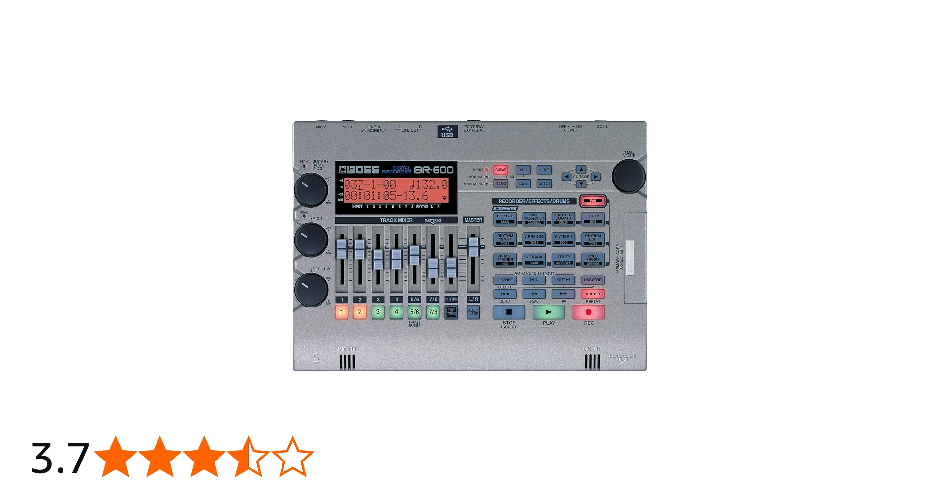 Amazon | 8トラック・デジタル・レコーダー BR-600 | マルチトラック