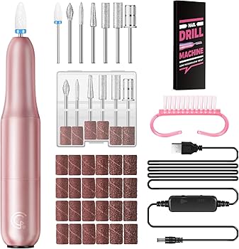 Amazon.co.jp: PEACECOLOR ネイルマシン 電動ネイルマシン 7PCネイル