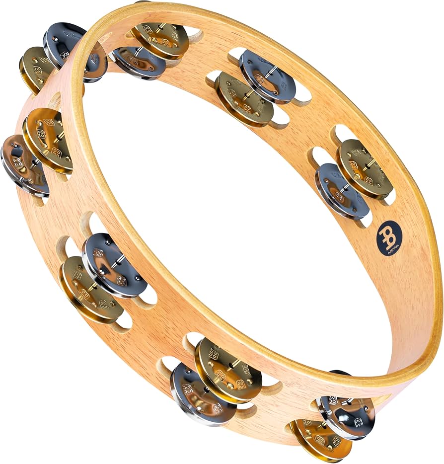 Amazon.com: Meinl Percussion Tambourine with Nickel Plated Steel