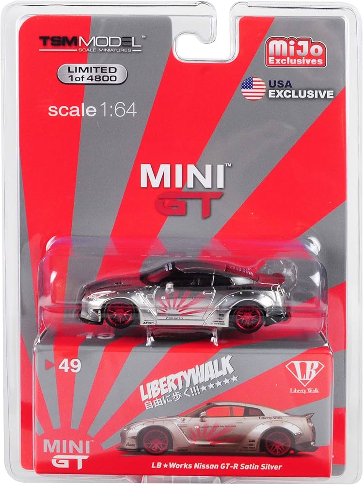 Amazon | TSM MODEL◇MINI GT 1/64ミニカー/LIBERTYWALK LB WORKS