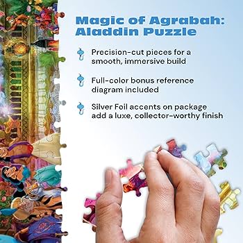 Amazon | ディズニー アラジン 2000ピースパズル – バッファローゲーム