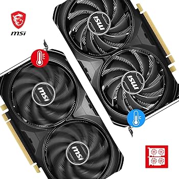 Amazon.com: MSI GeForce RTX 4060 Ti Ventus 2X Black 8G OC Graphics