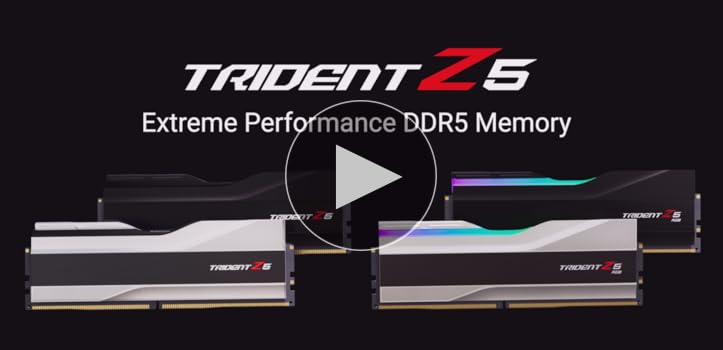 G.SKILL Trident Z5 RGB Series DDR5 RAM (Intel XMP 3.0) 96GB