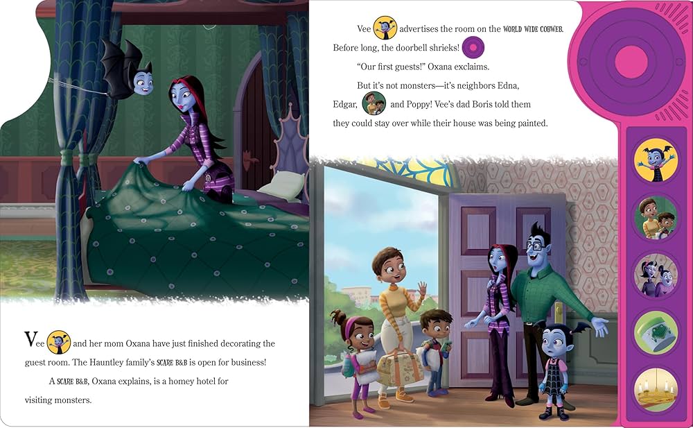 Disney Vampirina - Ding-Dong, Welcome, Friends! Sound Book - PI