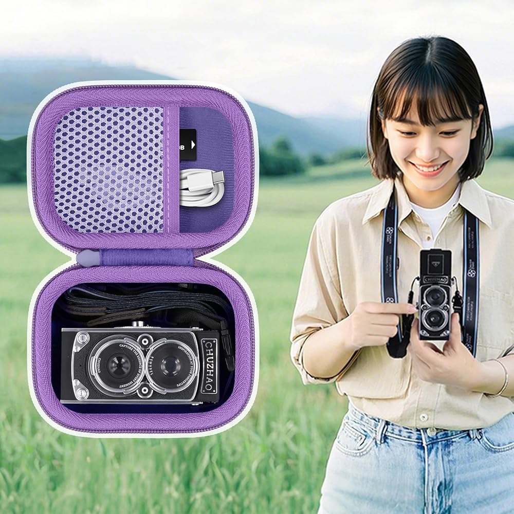 Amazon.co.jp: （ケースのみ）CHUZHAO ヴィンテージミニデジタルカメラ